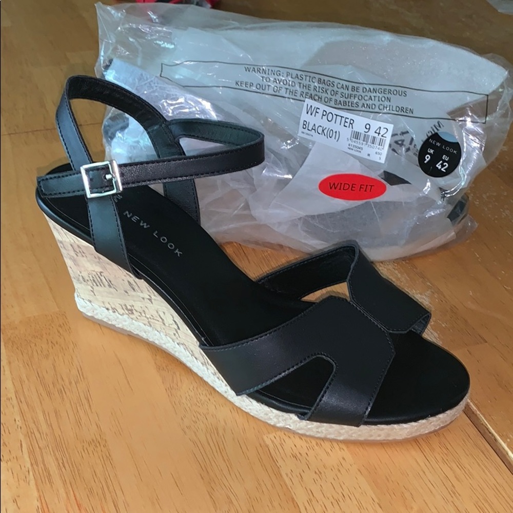 New Look wedge heel straps Sandals